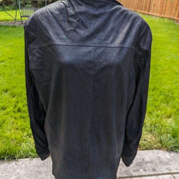 Remy Designer Leather Jacket, size 42 - Picture 2 of 6